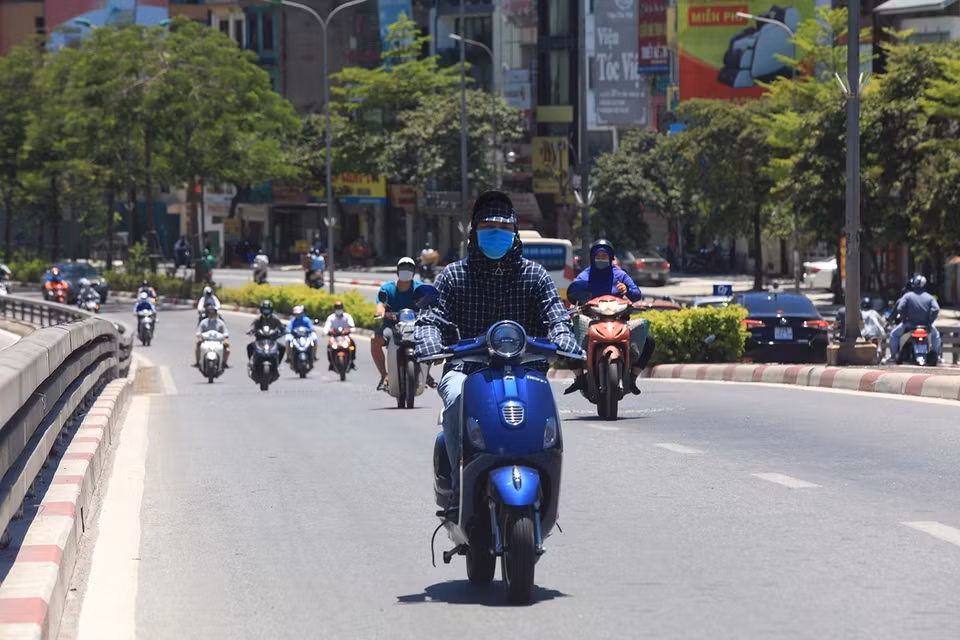 Hanoi entra en el día más caluroso desde principios de junio. (Fuente: VNA)