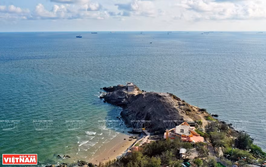 El cabo Nghinh Phong es el más largo del sur de Vung Tau. (Fuente: VNA)