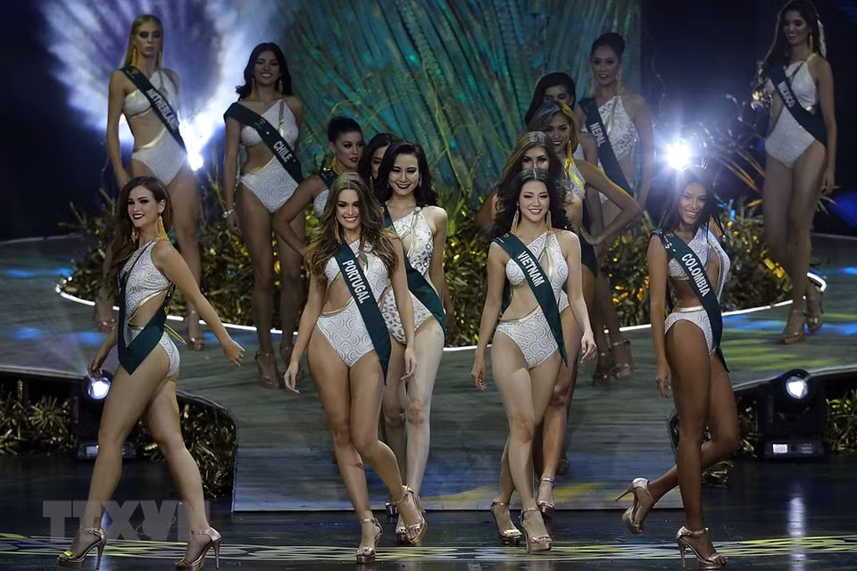 La vietnamita Nguyen Phuong Khanh superó a más de 80 concursantes para coronarse como Miss Tierra 2018 (Fuente: Xinhua/VNA)