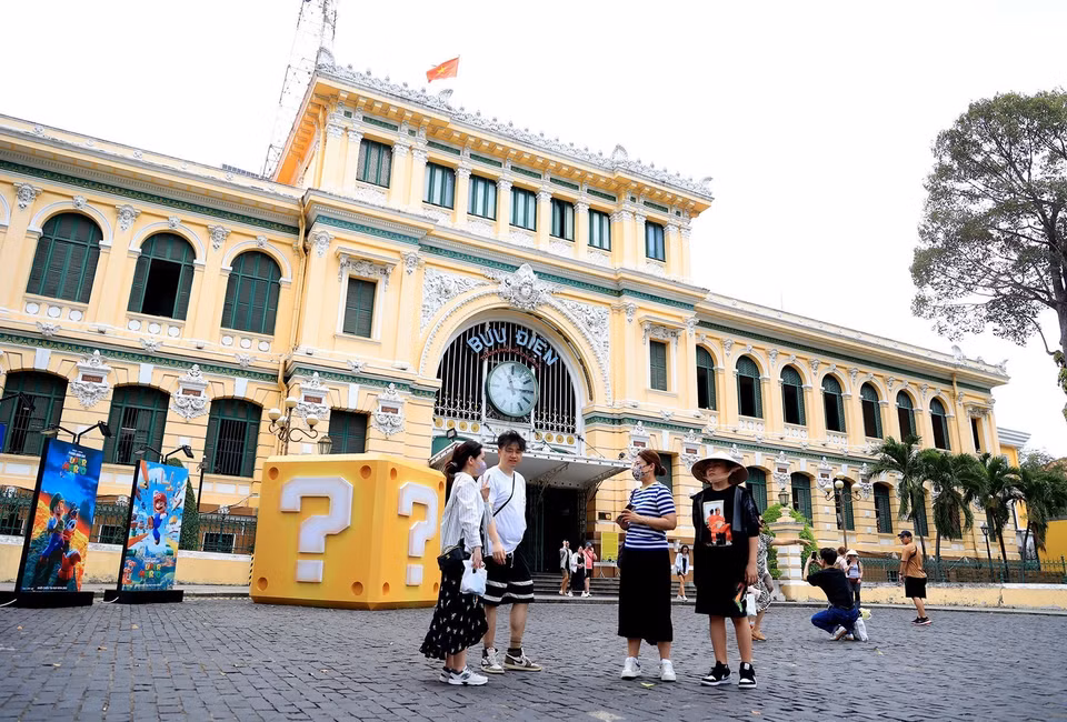 Oficina Central de Correos, una obra arquitectónica única en el centro de Ciudad de Ho Chi Minh (Fuente: VNA)