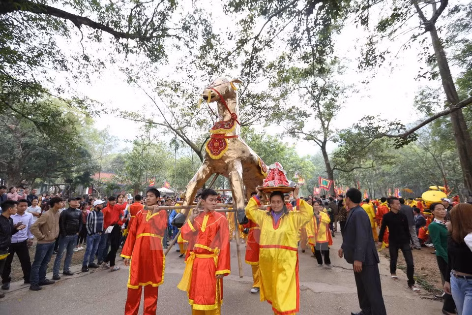 La ceremonia y fiesta del templo Giong, patrimonio intangible de la humanidad (Fuente: VNA)