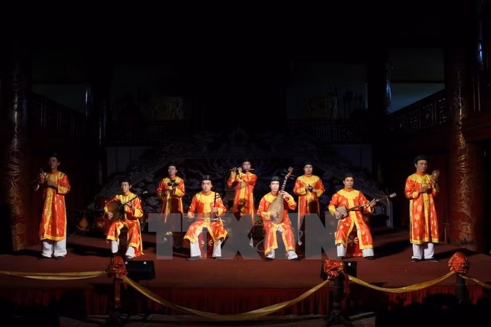 Nha Nhac (Canto Real) de Hue, patrimonio intangible de la humanidad (Fuente; VNA)