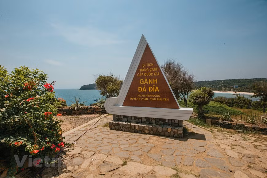 La provincia centrovietnamita de Phu Yen atrae a numerosos turistas, tanto nacionales como extranjeros gracias al gran potencial de su mar, y su magnífica belleza. La ciudad balnearia de Phu Yen acogió el año pasado más de un millón 600 mil viajeros, de ellos más de 40 mil extranjeros. Phu Yen está dotada con una costa de 190 kilómetros de longitud. Las playas cristalinas, con aguas tibias azules y bancos de arena blanca convierten a esta provincia vietnamita en una obra magnífica de la naturaleza. Uno de los destinos conocidos en la localidad es Ganh Da Dia, el cual constituye verdaderamente una escena geológica extraña e insuperable en Vietnam. (Foto: Vietnam+) 
