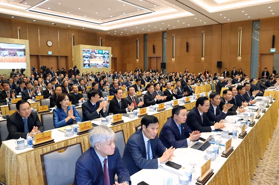 Delegados en la conferencia en Hanoi (Fuente: VNA)
