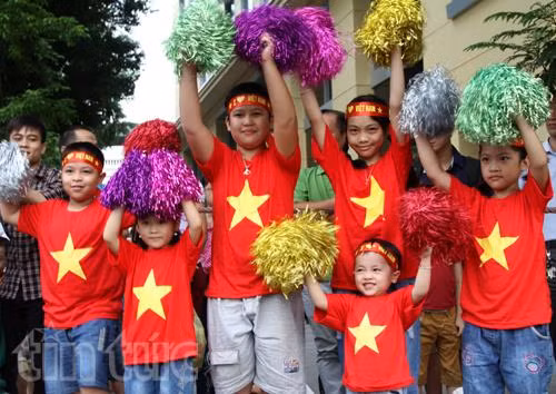 La sonrisa de los niños (Fuente: VNA)
