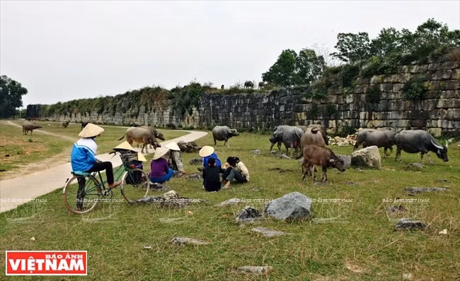 La obra, con sus valores singulares en las técnicas de construcción, fue reconocida como patrimonio cultura mundial por la UNESCO en 2012 (Fuente: VNA)