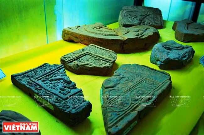 Objetos de piedra encontrados en la ciudadela de la dinastía Ho (Fuente: VNA)