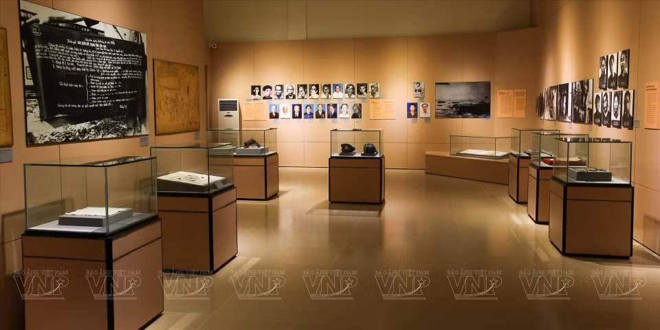 Un rincón de exposición en la prisión de Con Dao (Foto: VNA)