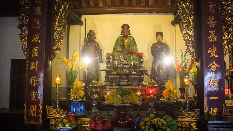 El sitio web de viajes Wanderlust recientemente nombró a la pagoda Tran Quoc como uno de los 10 templos antiguos más bellos del mundo. (Vietnam +)