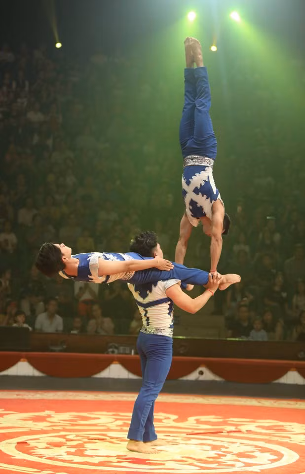 La representación vietnamita está compuesta por artistas de la Federación de Circo de Vietnam, el Teatro de Arte del Sur, la Escuela Intermedia de Artes del Circo de Vietnam, el Circo de Vung Tau y la Compañía de Teatro de Ciudad Ho Chi Minh. (Fuente: VNA)