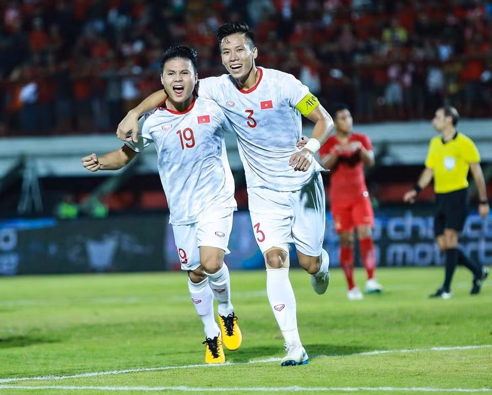 Partido entre Vietnam e Indonesia en el estadio Kapten I Wayan Dipta en Bali. (Fuente: VNA)