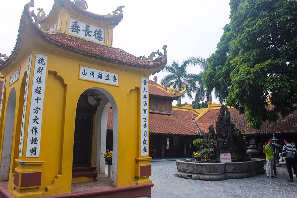El sitio web de viajes Wanderlust recientemente nombró a la pagoda Tran Quoc como uno de los 10 templos antiguos más bellos del mundo. (Vietnam +)