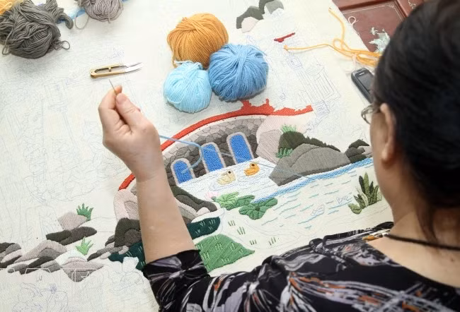 Este tipo de arte requiere del artesano meticulosidad y precisión (Fuente: Revista Vietnam)