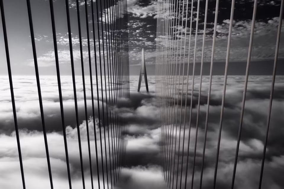 "El puente de las nubes" (Fuente: National Georaphic)