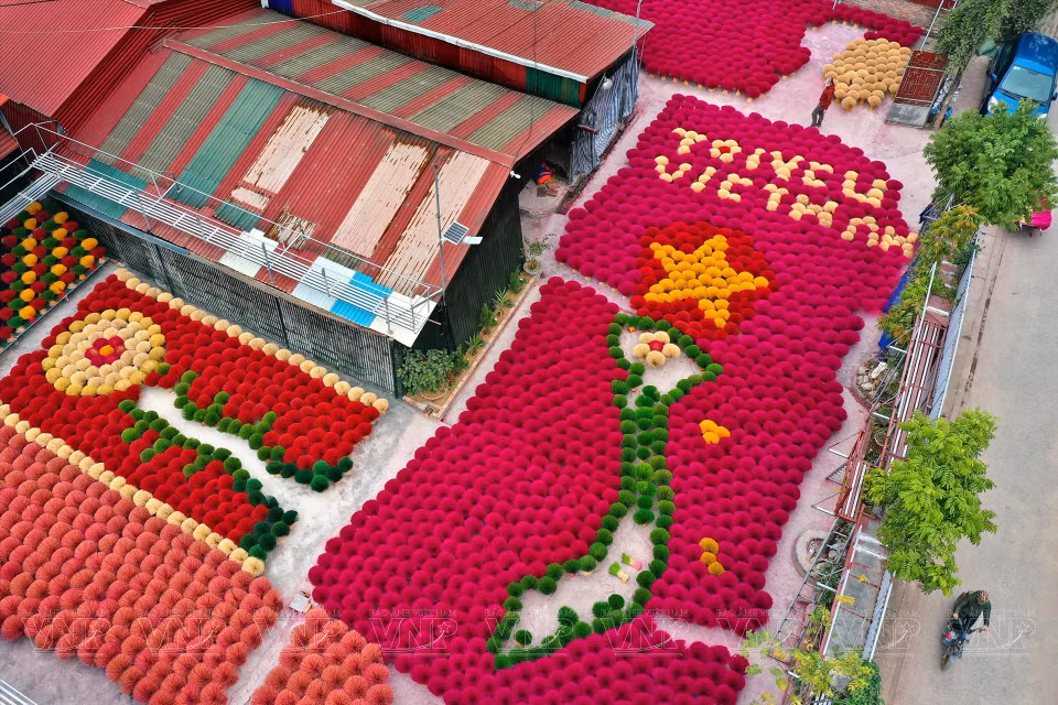La aldea artesanal de fabricación de inciensos de Quang Phu Cau existe desde hace más de 100 años. (Fuente: VNA)