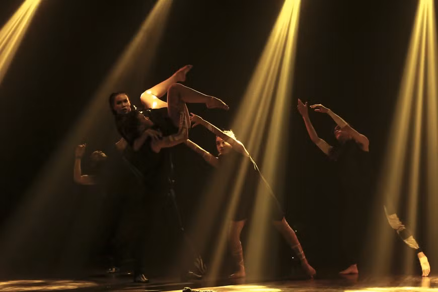 En los performances, los artistas mostraron movimientos sútiles (Fuente: Vietnamplus)