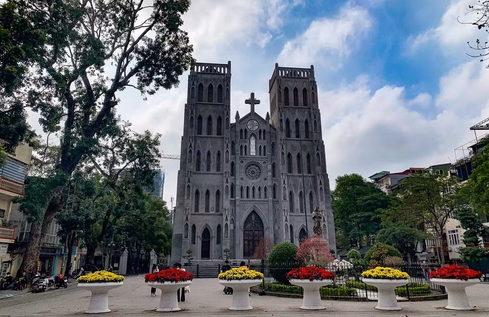La Catedral de San José en Hanoi (Fuente: VNA).
