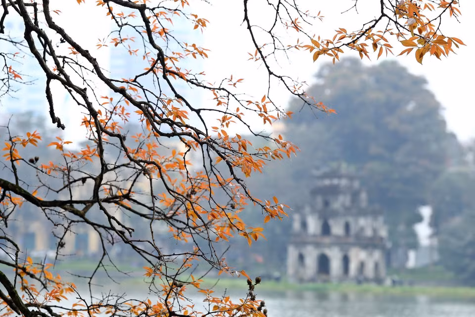 El Lago Hoan Kiem, uno de los destinos turísticos más atractivos en Hanoi (Fuente: VNA)
