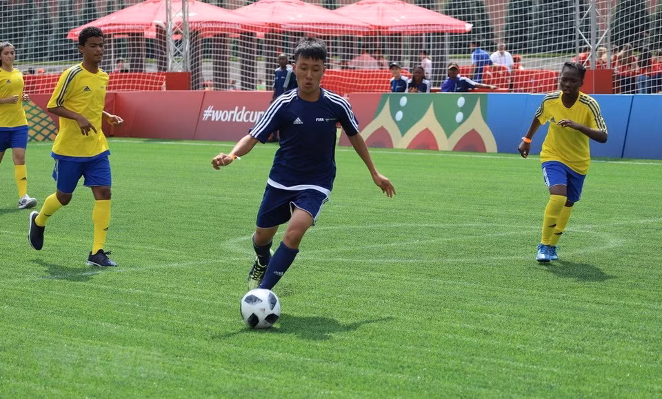 Danh Du en el partido (Fuente: VNA)