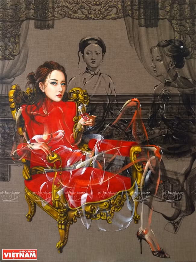 "Antes de la boda", de Nguyen Minh Nam.(Fuente: VNA)