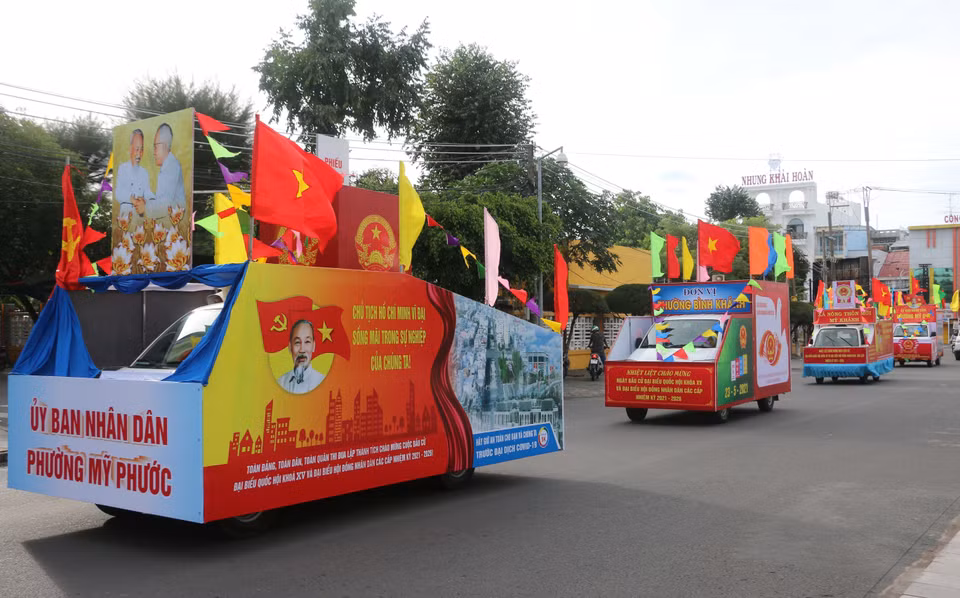 Provincia de An Giang en vísperas de la fecha de elecciones. (Foto: Cong Mao/VNA)