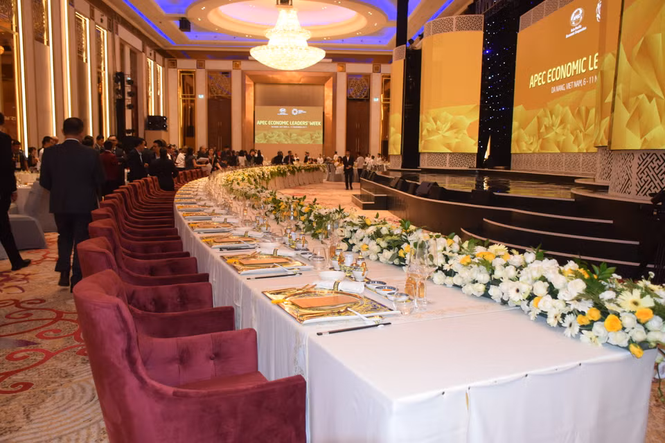 Artículos de Minh Long en el banquete del APEC (Fuente: VNA)