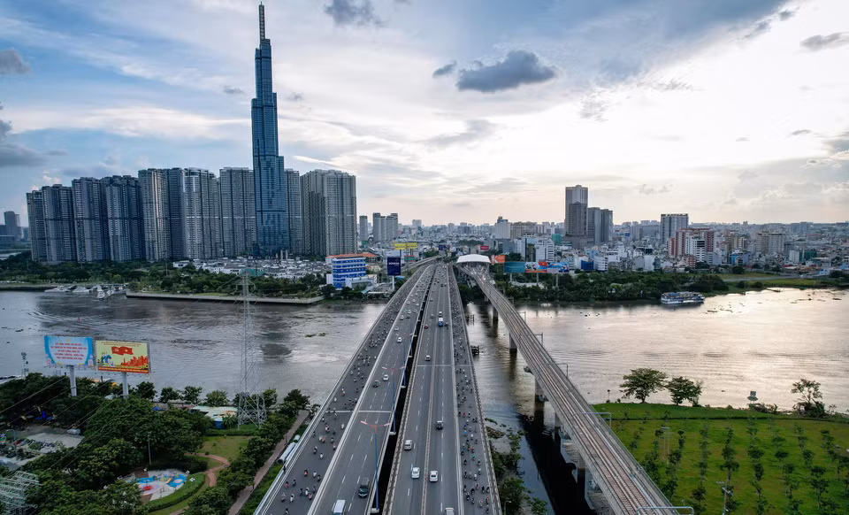 Una parte de la autopista de Hanoi de casi ocho km de largo, desde el puente de Saigón hasta la intersección de Thu Duc (en la ciudad de Thu Duc) ahora se llama calle Vo Nguyen Giap. (Foto: thanhnien.vn)