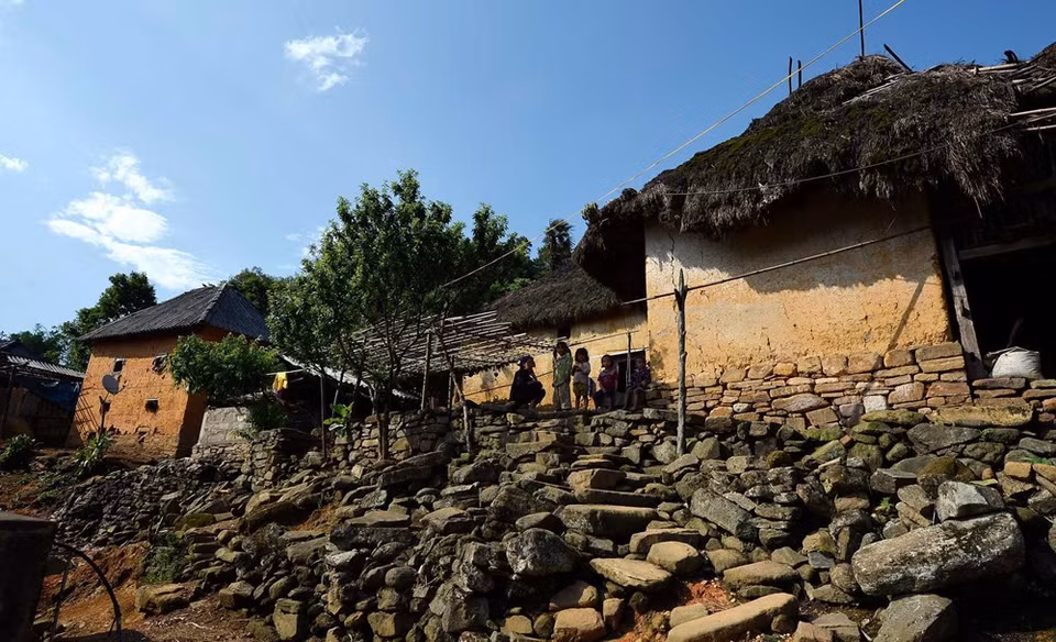Casas en la aldea de Lao Chai (Fuente: VNA)