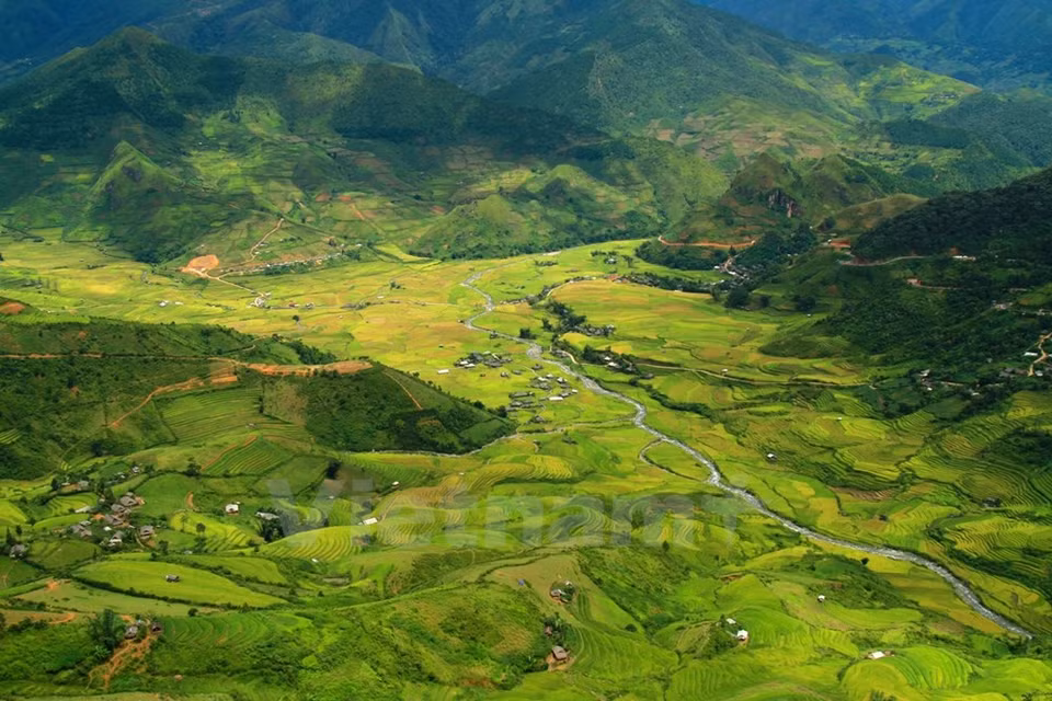 Panorama del valle Lim Mong (Fuente: VNA)
