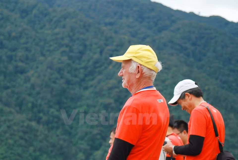 El mayor participante tiene 74 años de edad y es ciudadano francés. (Fuente: VNA)