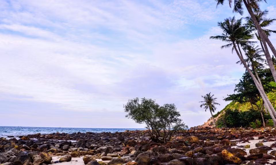 Playa Ngu en el archipiélago de Nam Du 