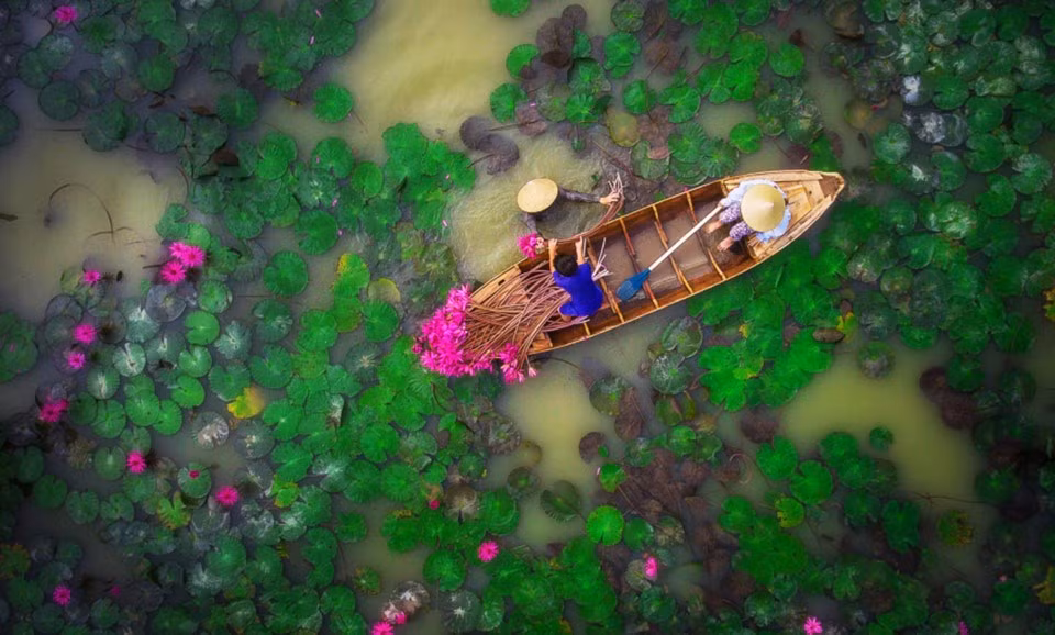El delta del río Mekong 