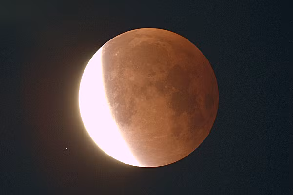 Un momento antes del eclipse total (Foto de Astronomy Now). 