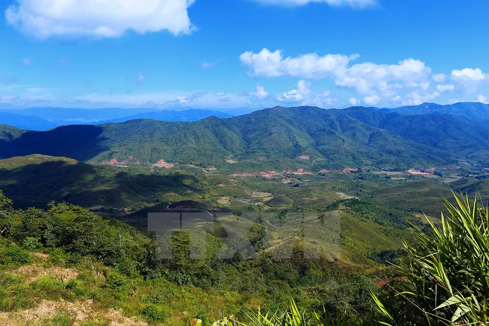 Vista panorámica desde el monte (Fuent: VNA)