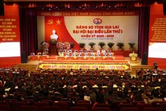 La primera Asamblea del Comité del Partido de la provincia de Gia Lai, correspondiente al mandato 2025–2030 (Foto: VNA)