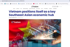 El periódico tailandés The Nation publicó el 28 de diciembre un artículo en el que destaca que Vietnam se está consolidando rápidamente como un centro económico fundamental en el Sudeste Asiático. (Foto: VNA)