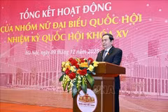 El presidente de la Asamblea Nacional de Vietnam, Tran Thanh Man. (Foto: VNA)