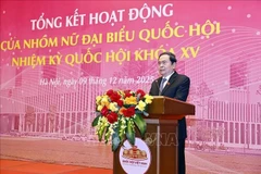 El presidente de la Asamblea Nacional de Vietnam, Tran Thanh Man. (Foto: VNA)