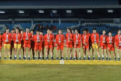 La selección femenina de Vietnam llega a la final del fútbol de los SEA Games. (Foto: VNA)