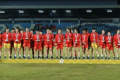 La selección femenina de Vietnam llega a la final del fútbol de los SEA Games. (Foto: VNA)