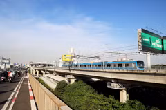 Línea 1 del Metro (Ben Thanh–Suoi Tien) (Foto: VNA)