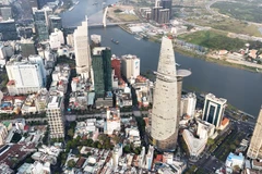 Edificio financiero Bitexco en Ciudad Ho Chi Minh. (Foto: VNA)