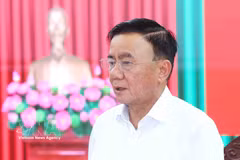 El miembro del Buró Político e integrante permanente del Secretariado del Partido Comunista de Vietnam (PCV), Tran Cam Tu. (Foto: VNA)