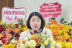 La embajadora de Chile en Vietnam, Nasly Bernal Prado. (Foto: VNA)