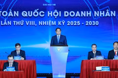 El primer ministro de Vietnam, Pham Minh Chinh, en el evento. (Foto: VNA)