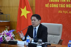 El vicepresidente del Comité Estatal para Vietnamitas en Ultramar, dependiente del Ministerio de Relaciones Exteriores, Ngo Trinh Ha. (Foto: VNA)
