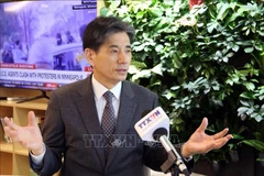 El vicepresidente ejecutivo de la Asociación de intercambio cultural y económico Corea del Sur-Vietnam (KOVECA), Kwon Sung Taek. (Foto: VNA)