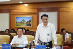 El viceministro de Finanzas de Vietnam Tran Quoc Phuong (Foto: VNA)