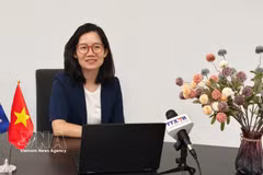 Tran Thi Thanh My, jefa de la Oficina Comercial de Vietnam en Australia. (Foto: VNA)