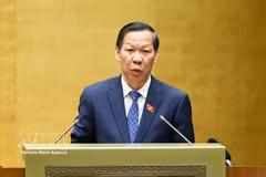 El jefe de la Comisión Económica y Financiera de la Asamblea Nacional, Phan Van Mai. (Foto: VNA)
